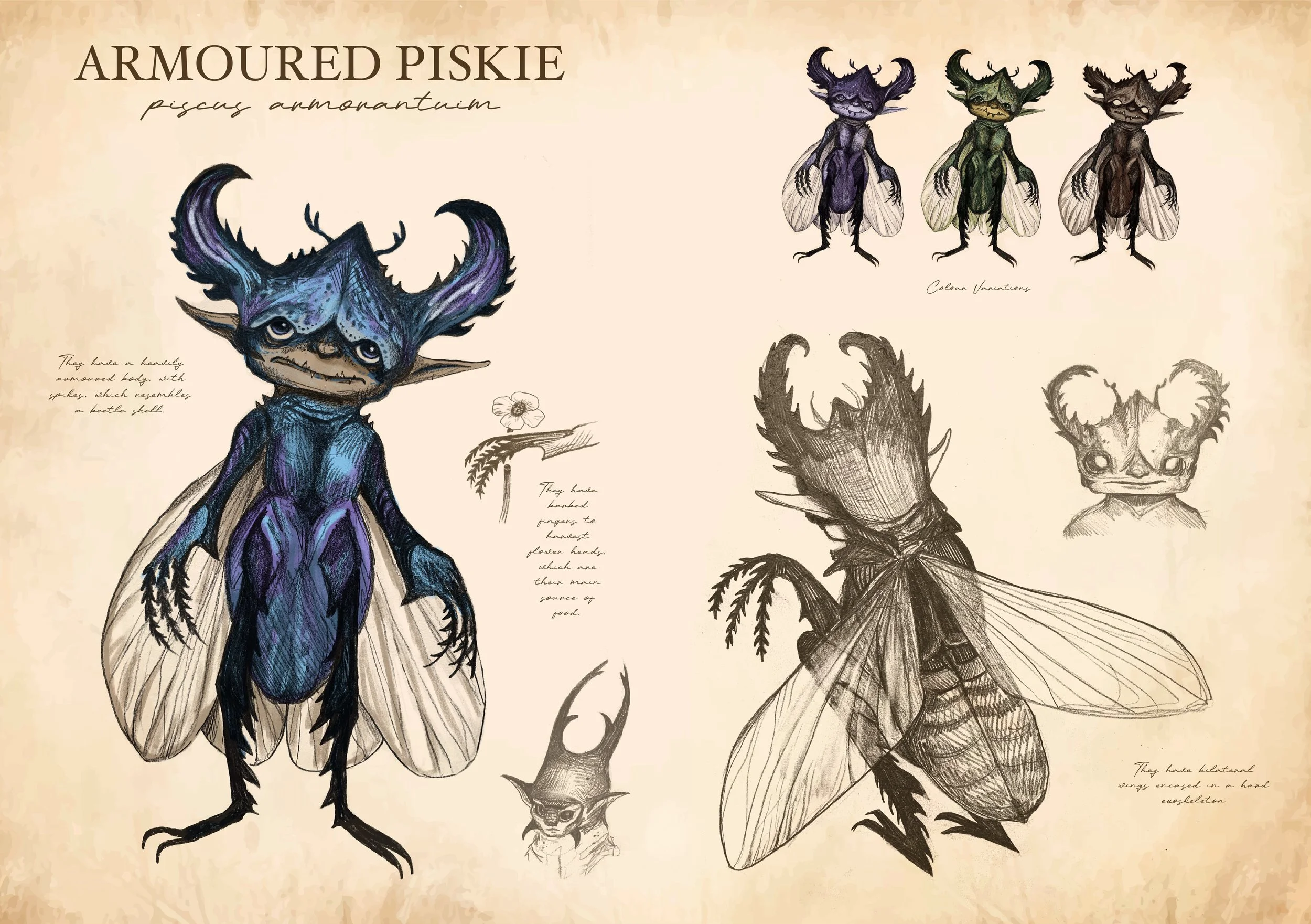 Fairy Creature Designs