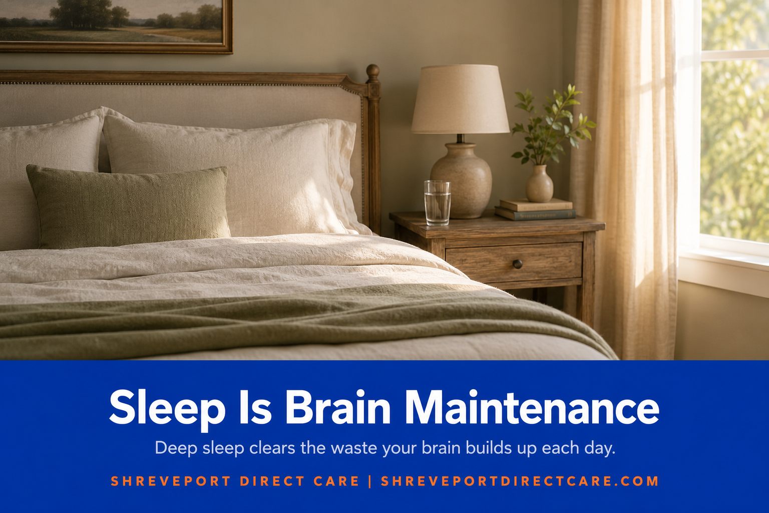 Sleep is good for the brain