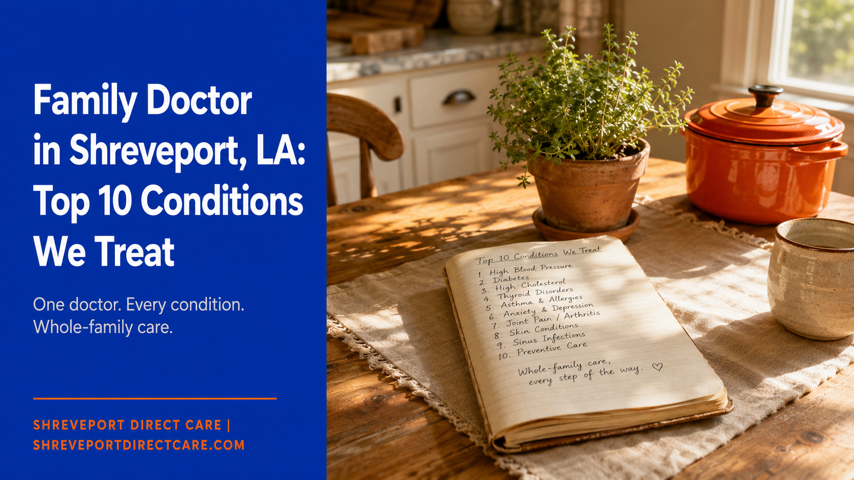 Family doctor in Shreveport: Top