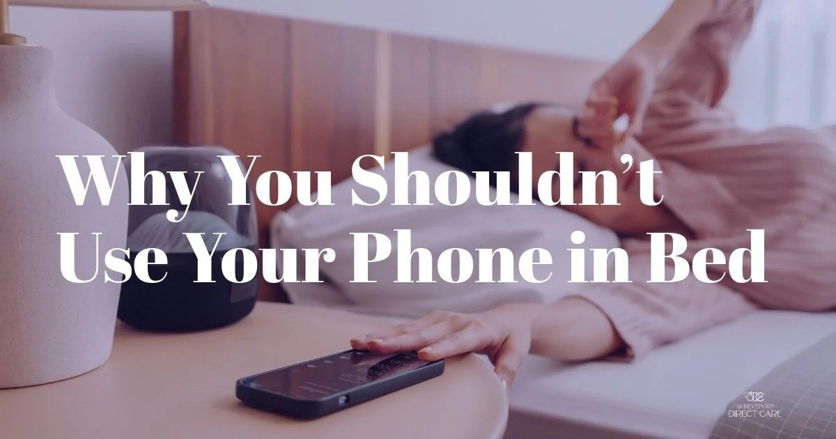 Why You Should not Use Your Phone in Bed