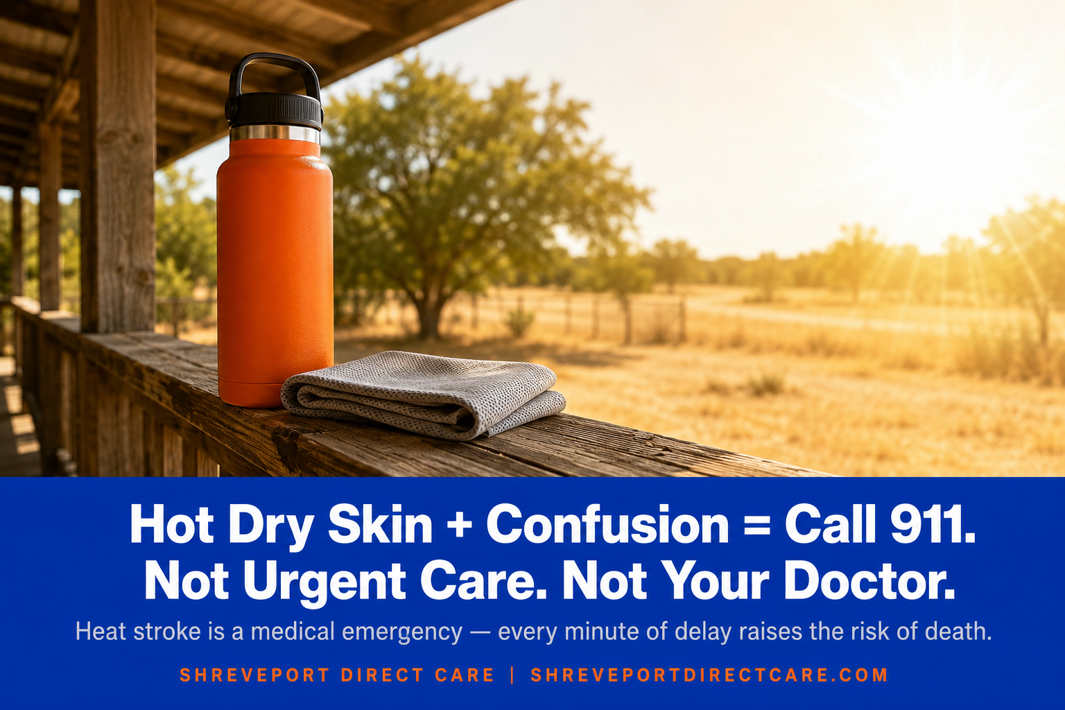 Heat Stroke Heat Exhaustion Shreveport Louisiana