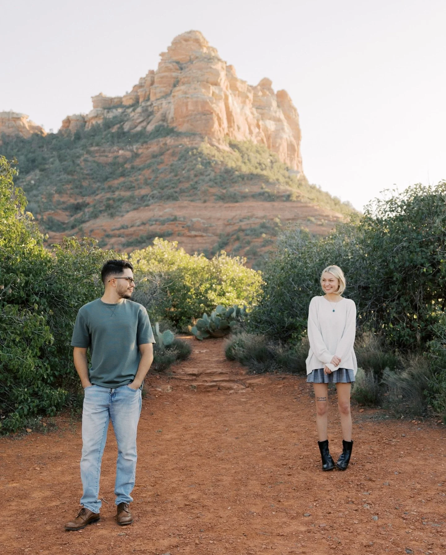 Congratulations to these two on their beautiful Sedona engagement ✨