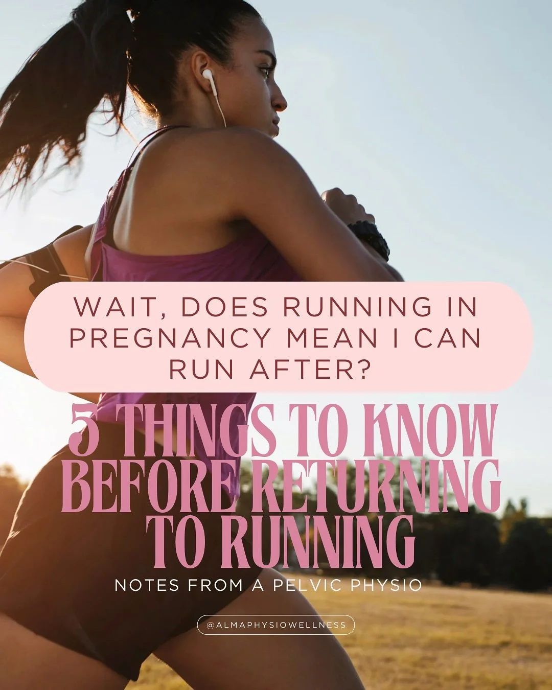 READY TO RUN? Let’s go! 🏃🏻‍♀️
.
We’ve had some wonderful research papers on the last few years on returning to running (after any birth type), and it means we can guide you so much better!
.
Strength, the right bra and sleep all com