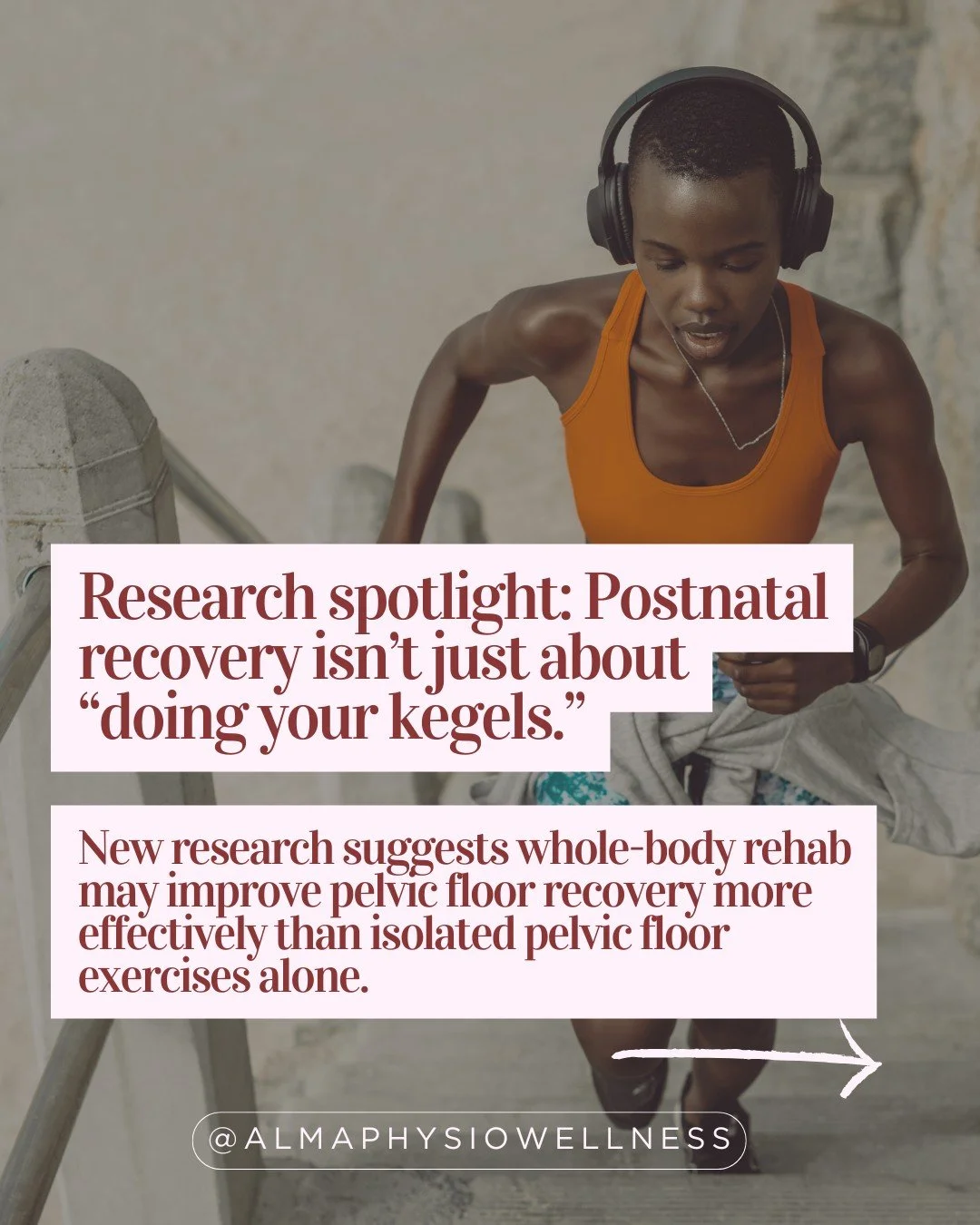 We&rsquo;re finally seeing stronger evidence that postnatal recovery isn&rsquo;t just about isolated pelvic floor exercises.

A recent 2025 systematic review found that combining pelvic floor rehab with lumbo-pelvic-hip strengthening may improve pelv