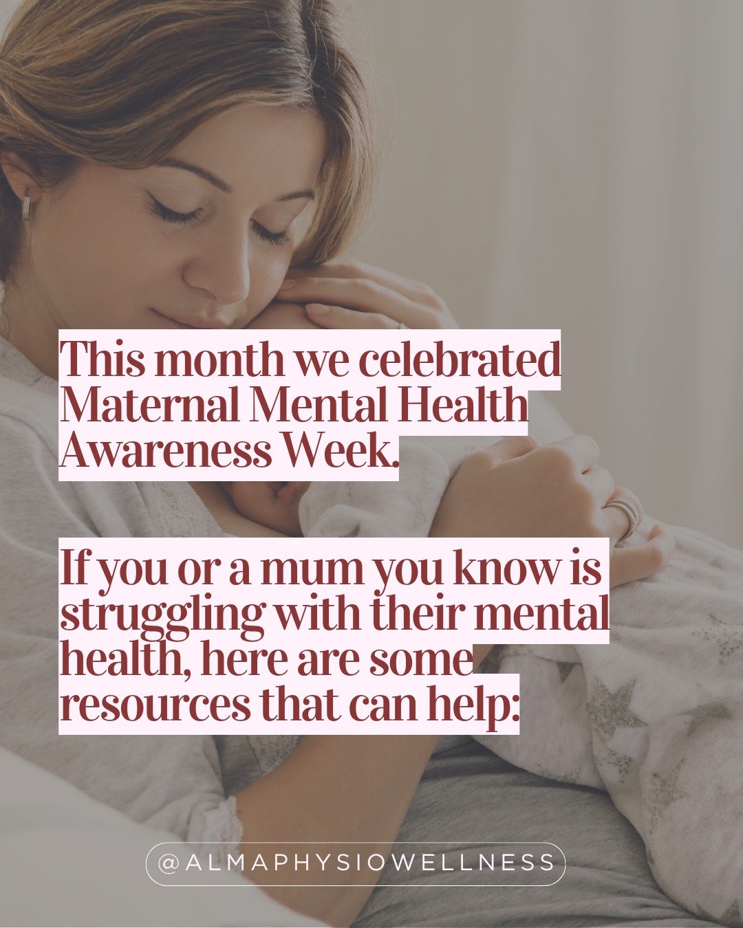 This month, we've shone a light on Maternal Mental Health Awareness. 

Becoming a mother can bring joy, love and connection. But it can also feel overwhelming, isolating and emotionally exhausting at times.

Postnatal mental health challenges are mor