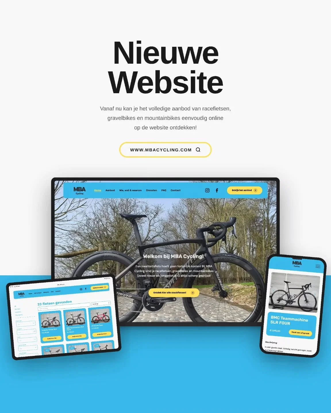 🟦 THE WORD IS OUT 🟦

De afgelopen weken werd er hard gewerkt om de website in een nieuw jasje te steken, en het resultaat staat vanaf vandaag online! 

Lay-out en design werden gewijzigd, inhoud werd toegevoegd en vooral: een gloednieuwe aanbodpagi