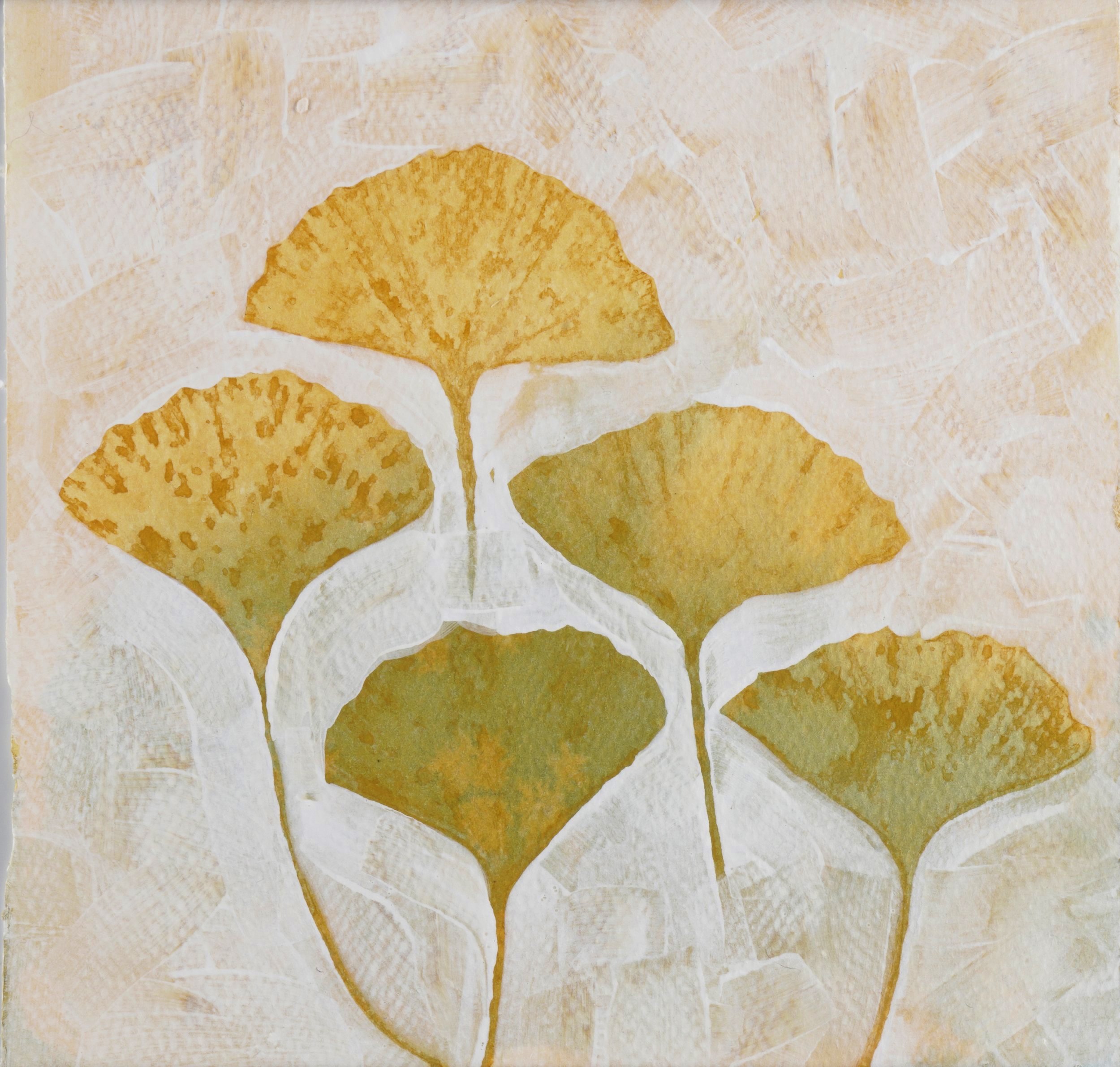 Five Ginkgo Leaves