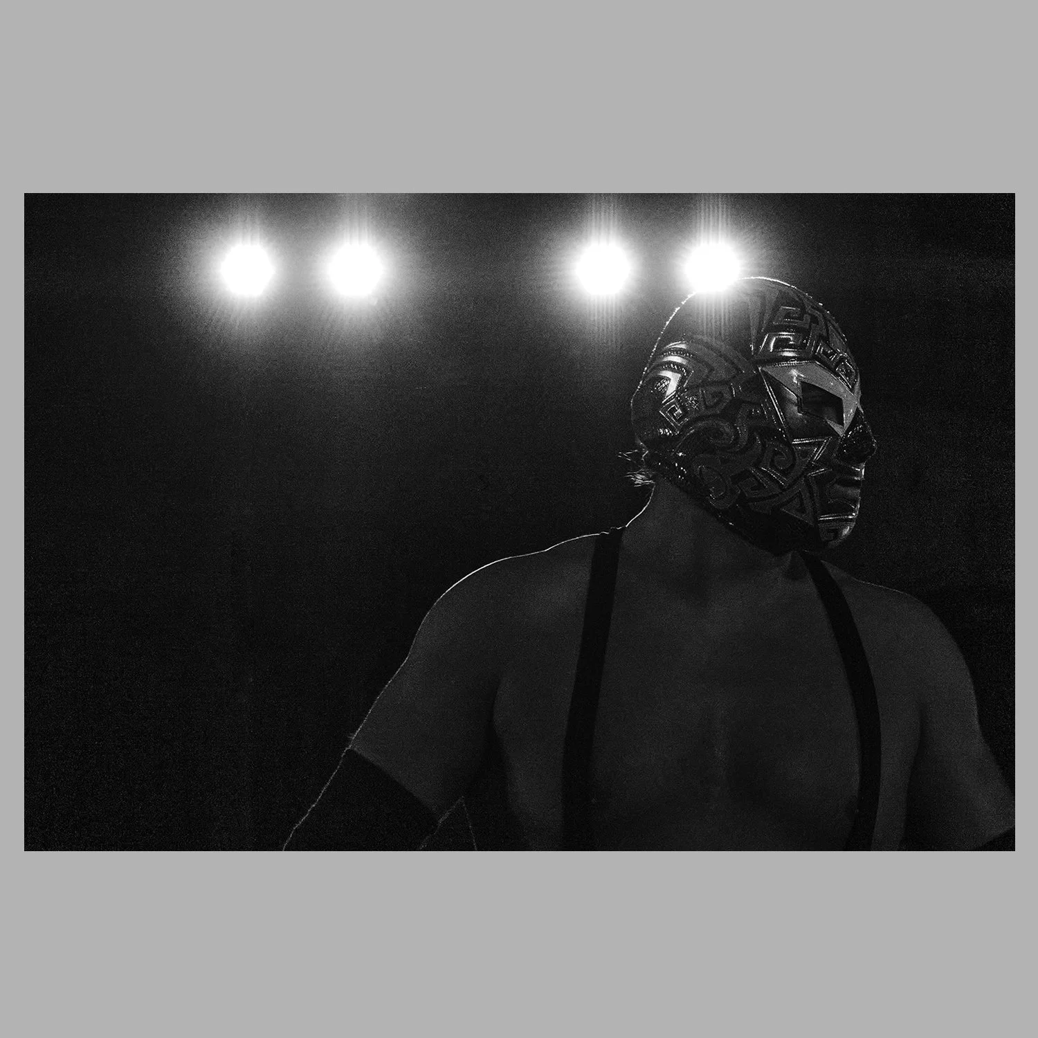 Lucha by Night ° étude 01 B&W