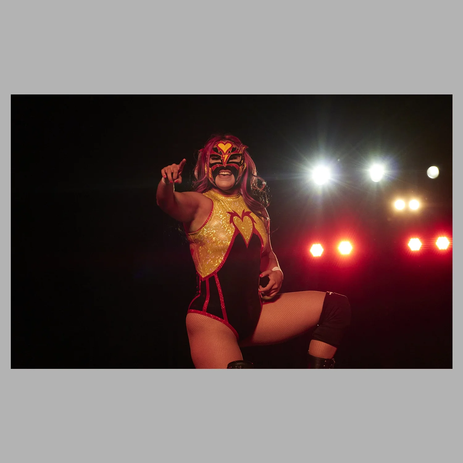 Lucha by Night ° étude 05