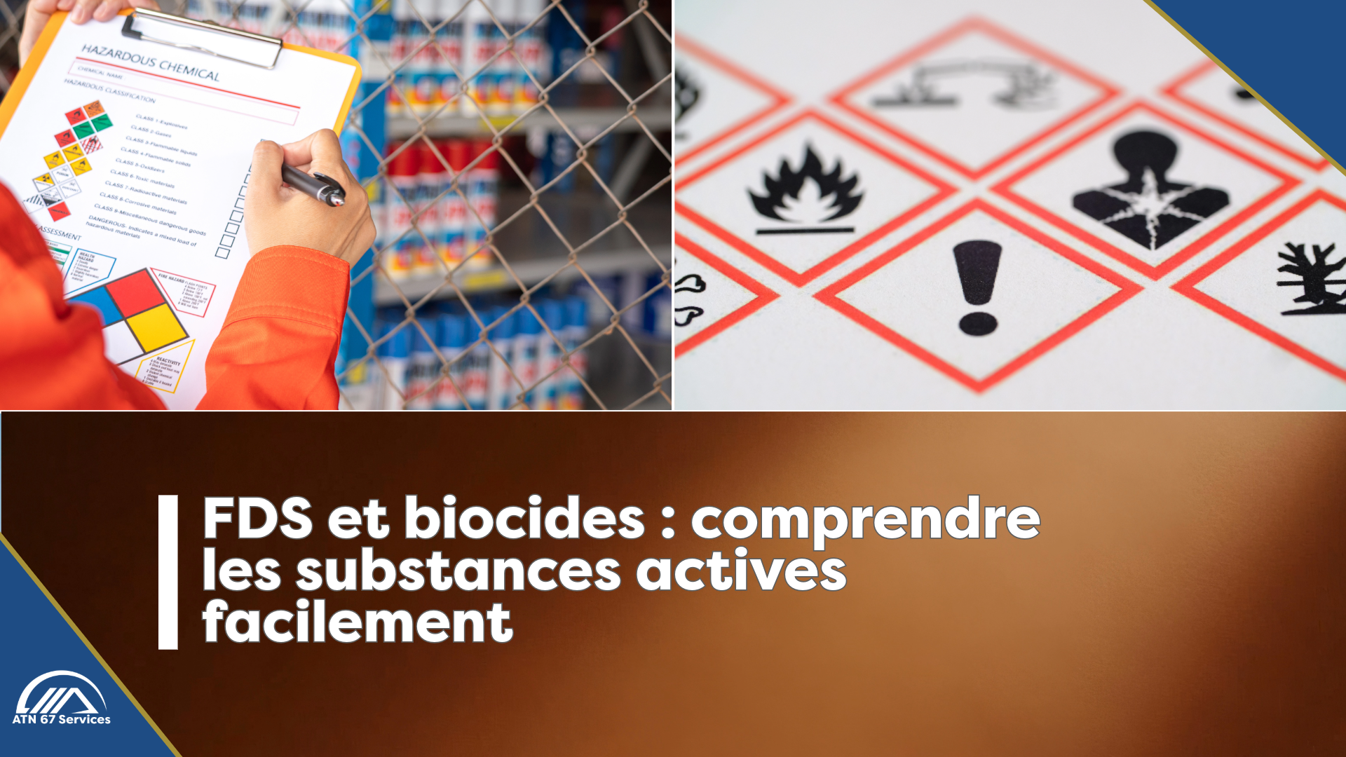 FDS et biocides comprendre les substances actives facilement, ATN 67 Services
