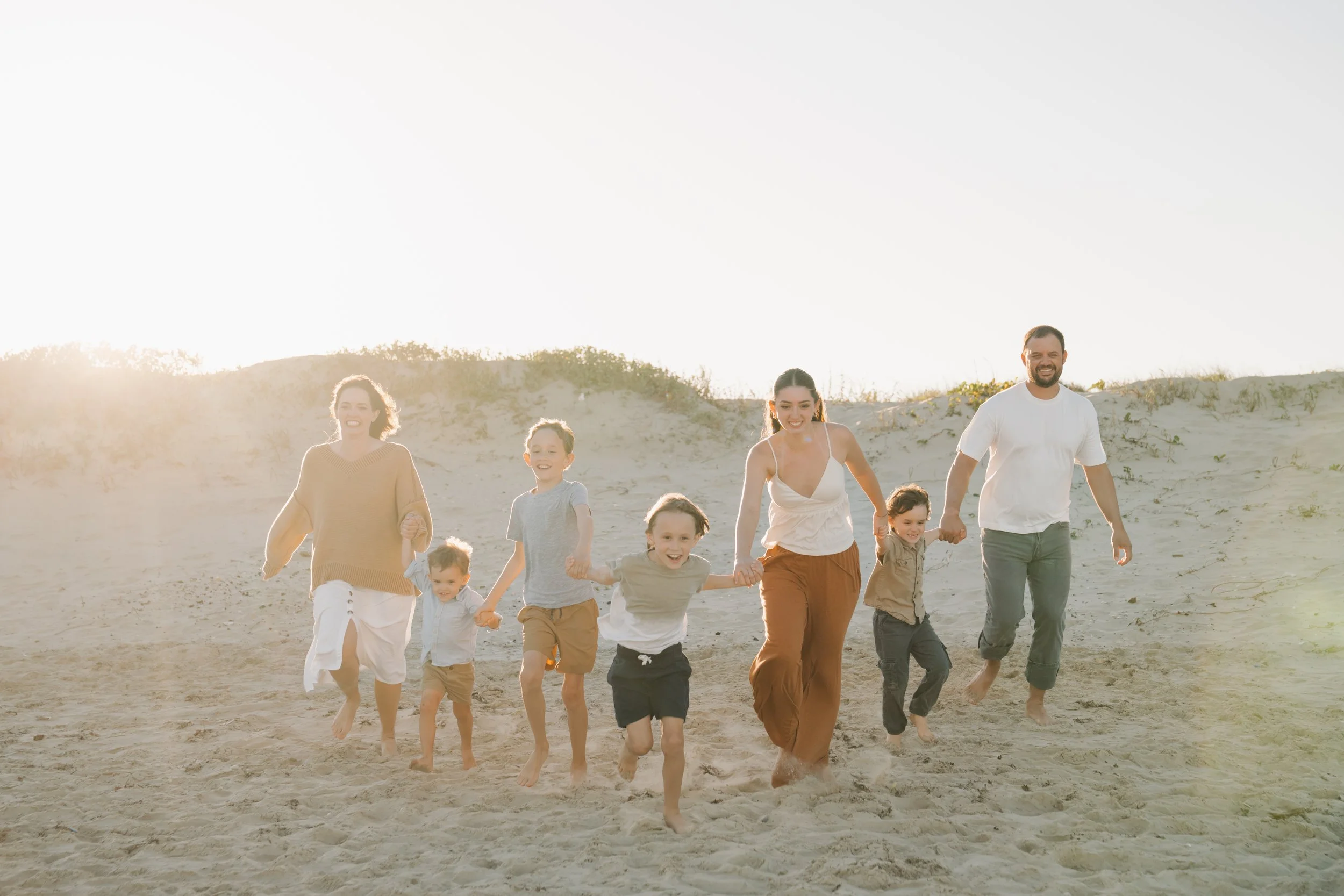 Murch Family Fun at the beach