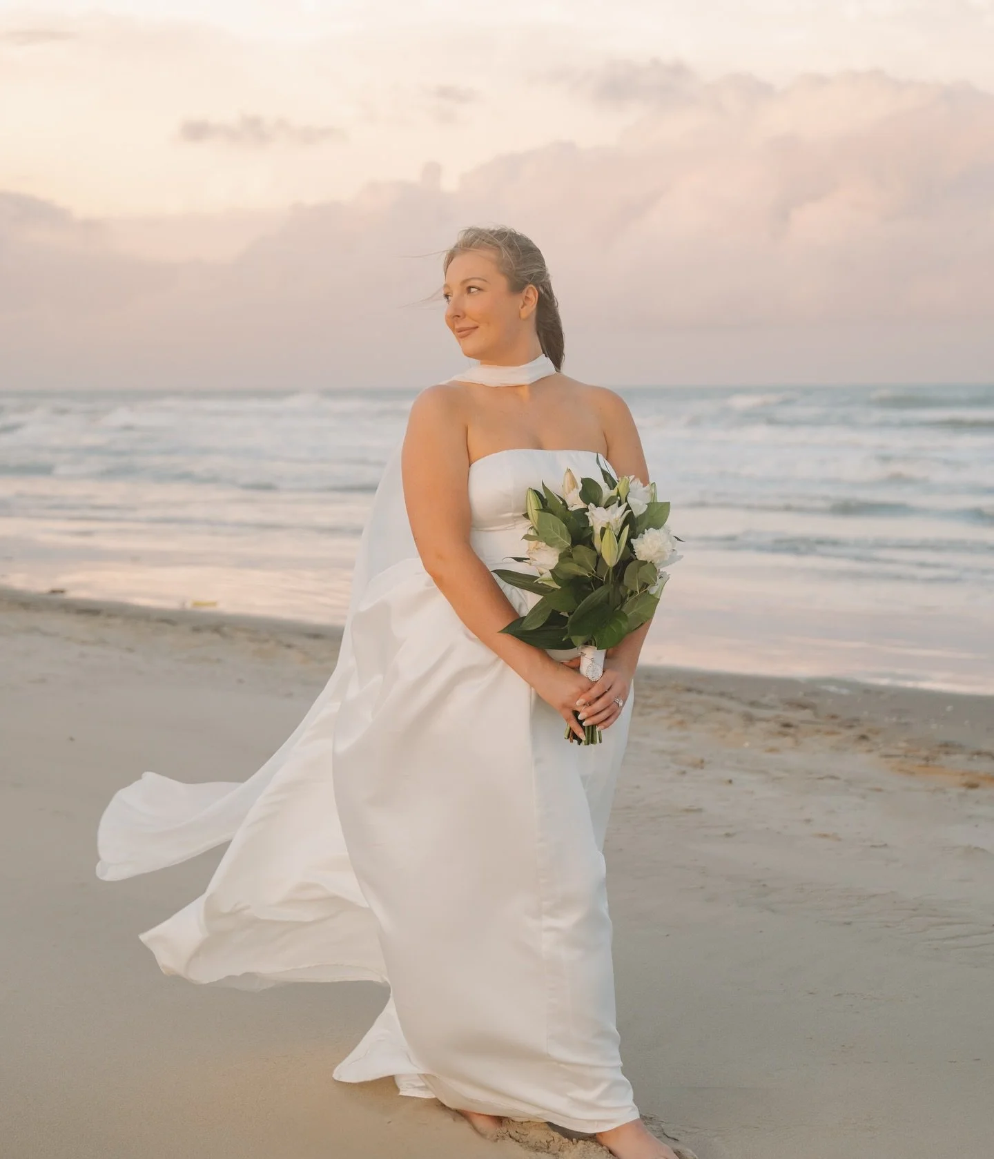 Sam + Rob&rsquo;s elopement 💍
_
I had the privilege of capturing Sam&rsquo;s maternity photos during their visit a few months ago. Shortly after, they started dreaming up the perfect way to tie the knot&mdash;with their closest loved ones on the bea