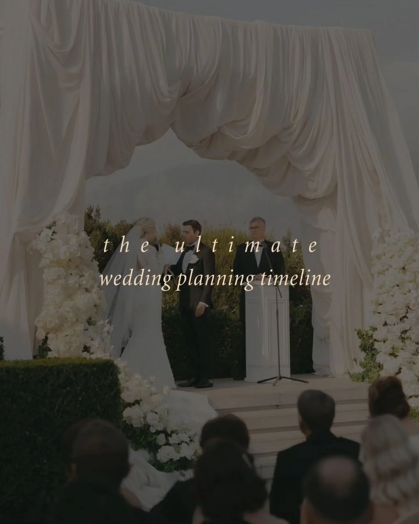 One of the most important aspects of destination wedding planning is timing.

A clear timeline ensures every decision is made with intention, allowing the entire process to unfold naturally and without unnecessary stress.

From selecting the venue to