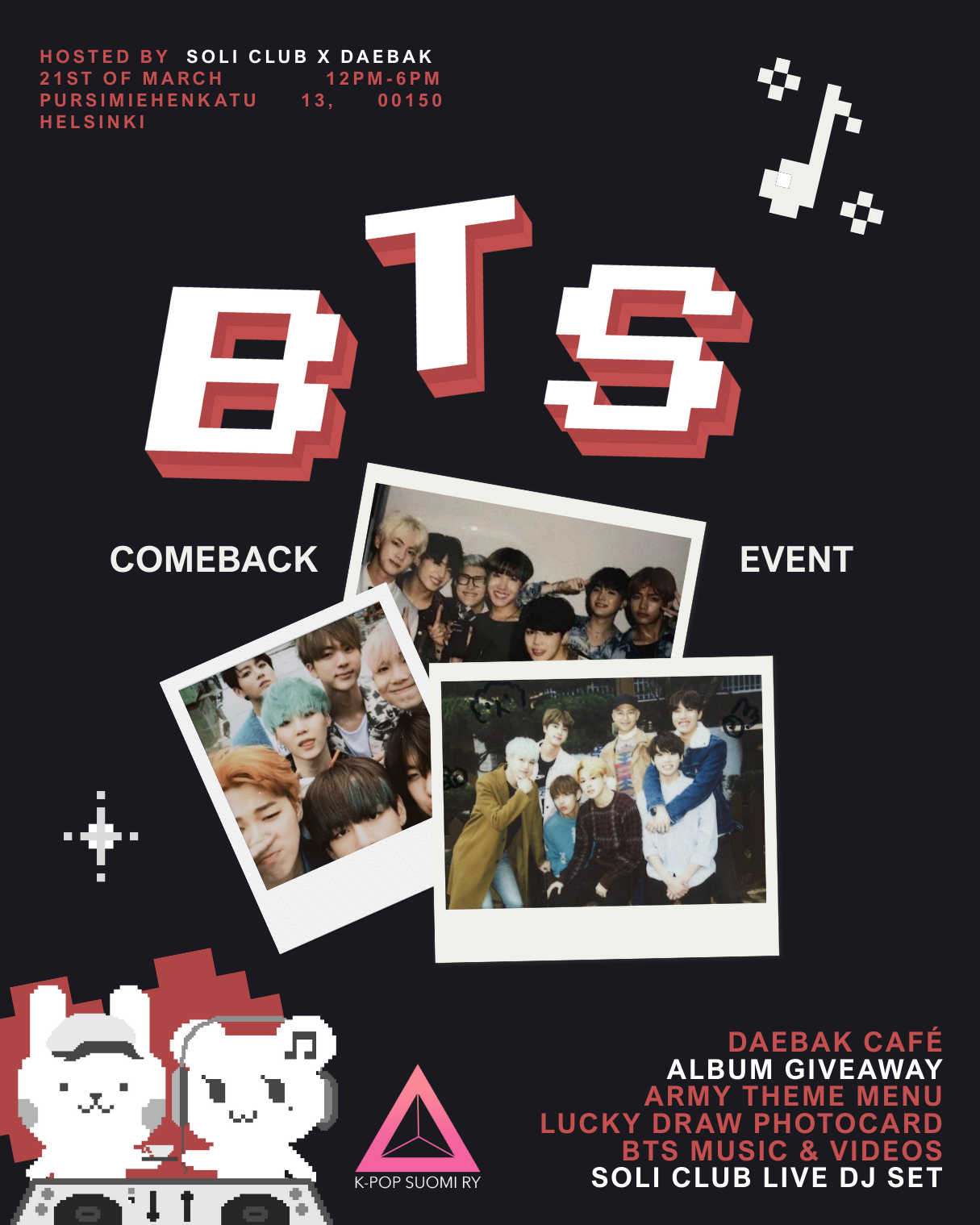 BTS CB CAFE EVENT