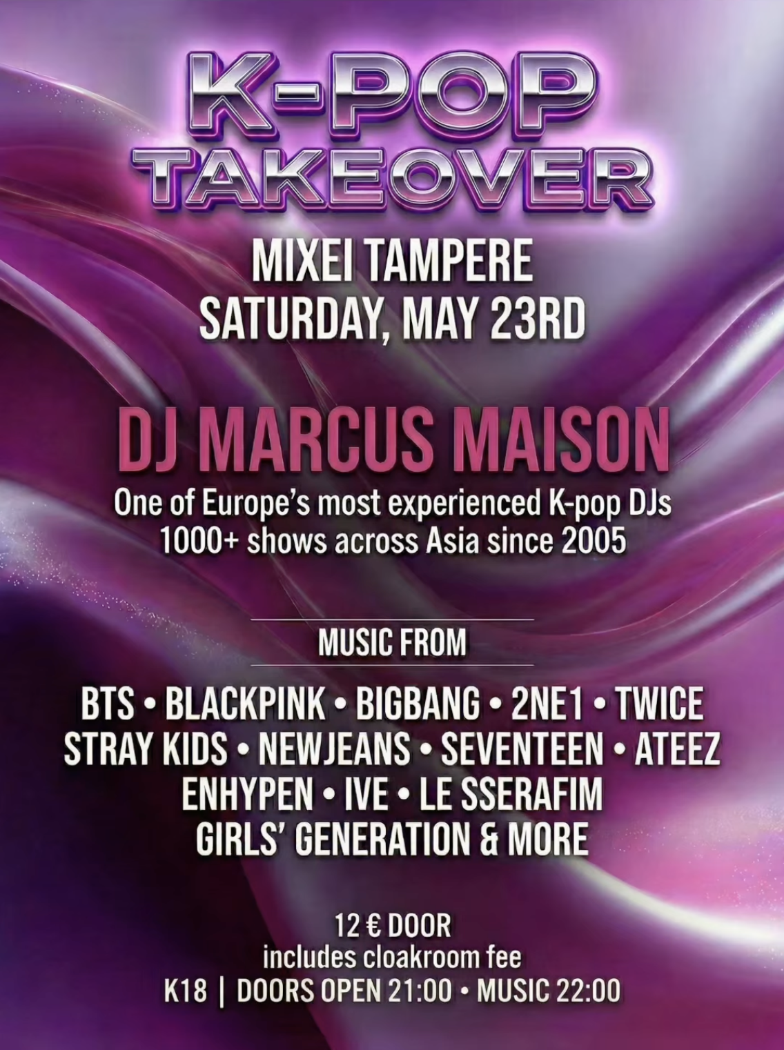 K-POP TAKEOVER - TAMPERE