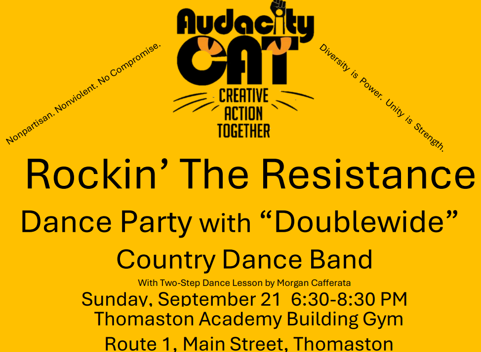 Rockin' The Resistance: Dance Party Fundraiser With The Audacity