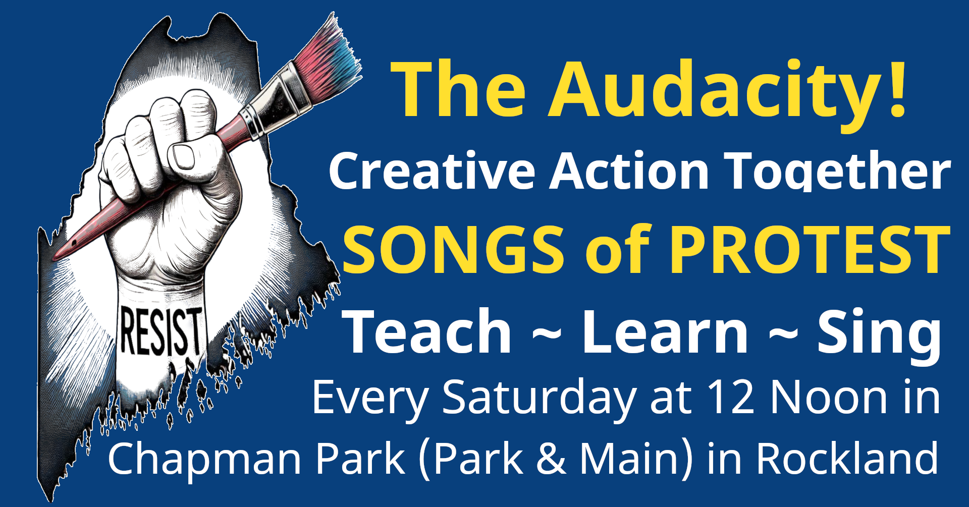 Join The Audacity in Public Square Protest Singing