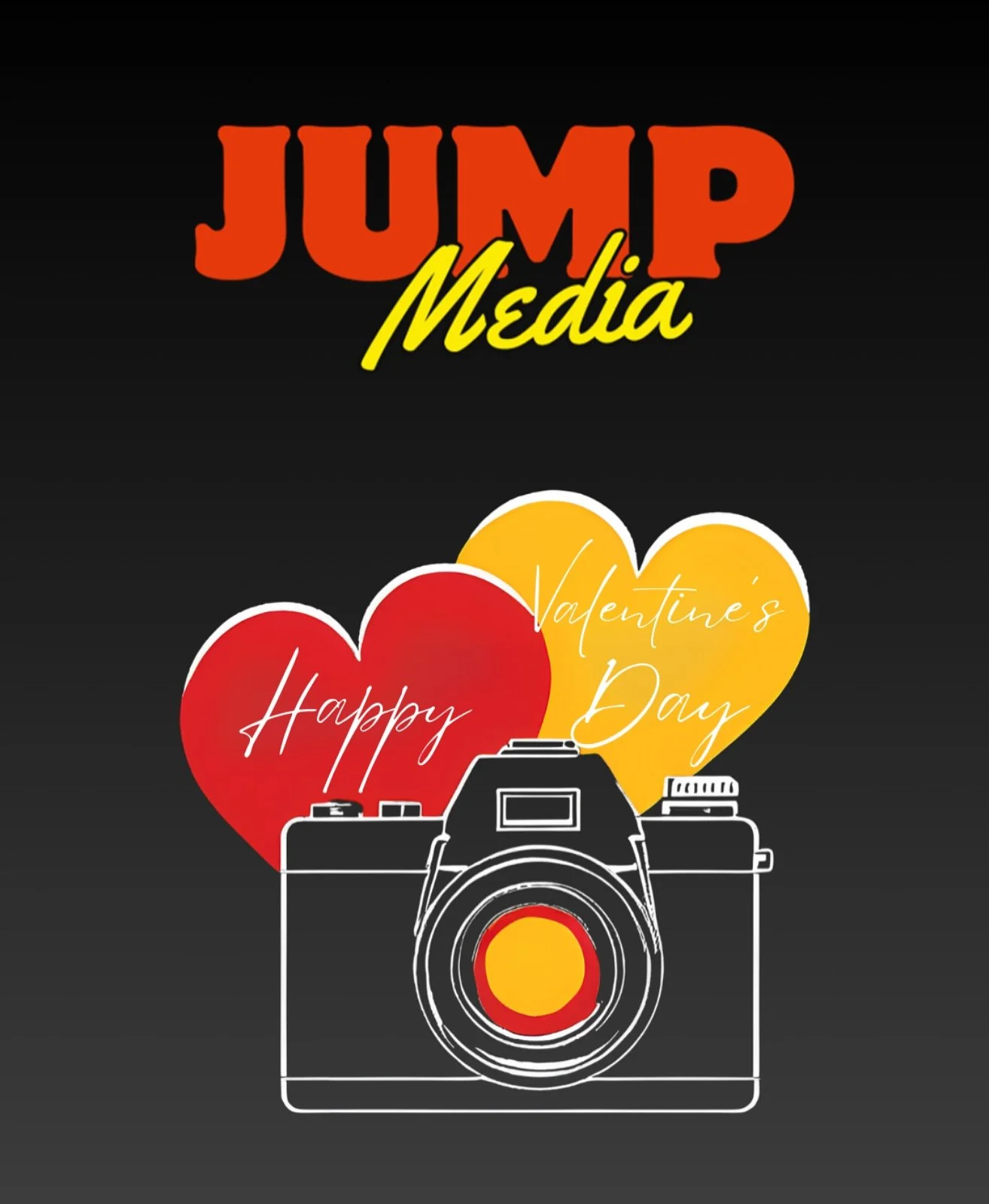 Jump Media wishes you a Happy Valentine&rsquo;s Day! ❤️🎥

Today is all about love&mdash;and we love bringing your brand&rsquo;s vision to life!✨

DM us to book now! 📩

#JumpMedia #ValentinesDay #MarketingWithLove #socialmedia #videocontent #editing