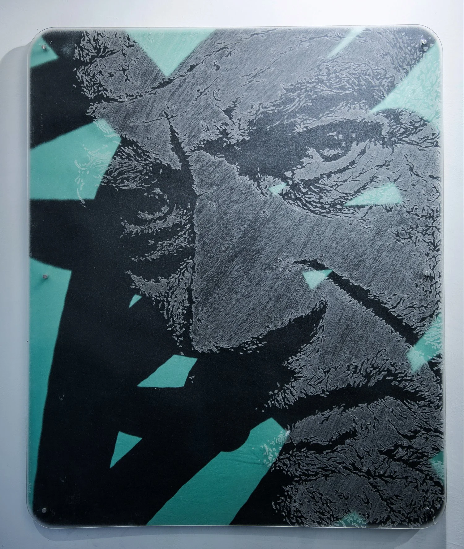 PLASTIC FACE 3 - 100X120 Pyrography on plasctic w: wood.jpg