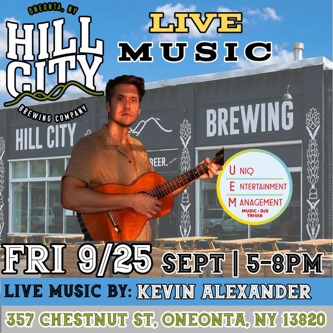Live Music Featuring           KEvin Alexander                     