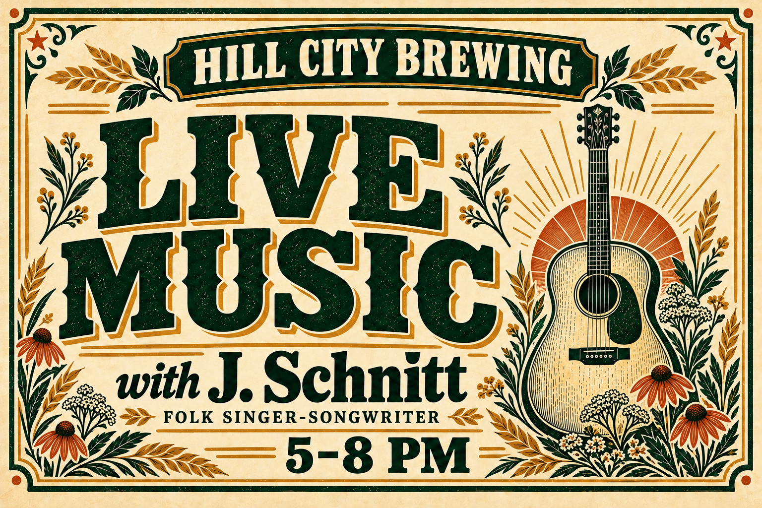 Live Music Featuring J. Schnitt 