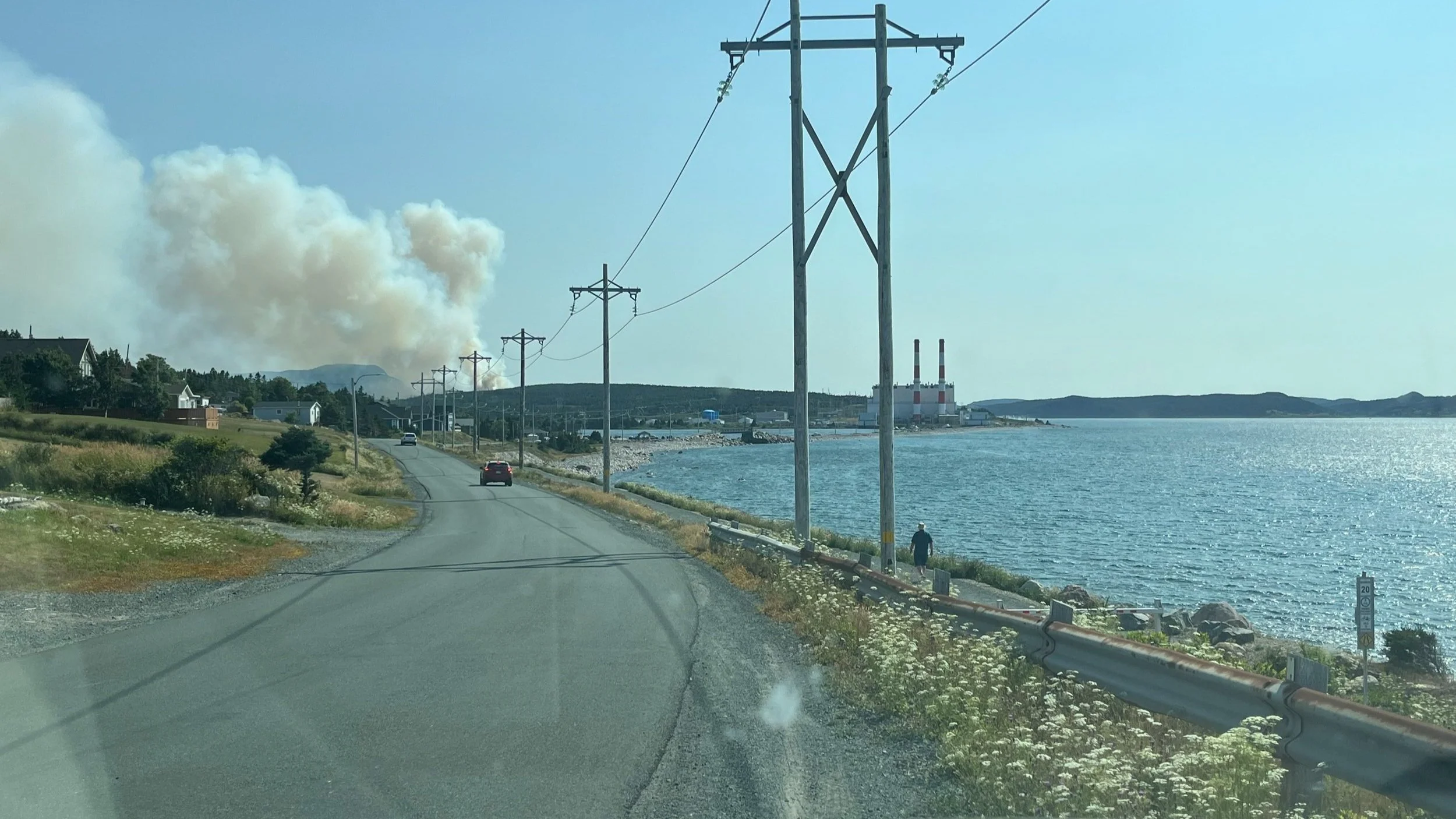 Multiple fires cause evacuations on the Avalon today as warm and dry weather fuels the flames