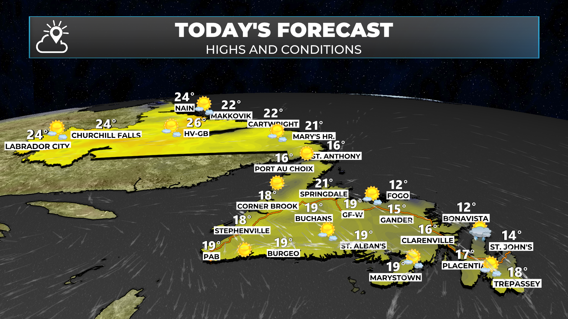 Monday morning weather brief — September 1, 2025