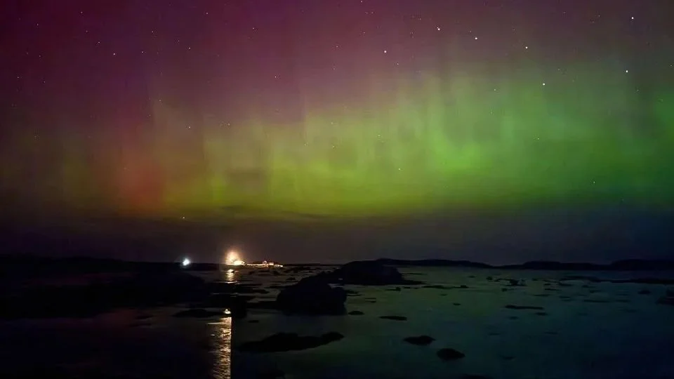 Northern Lights shone bright over parts of NL last night! 
