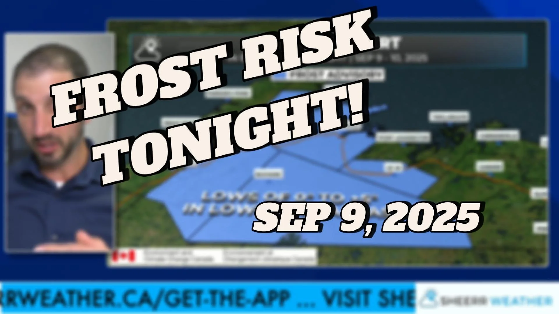 Frost Tonight, Record Warmth Possible Tomorrow, Rain on the Way Thursday