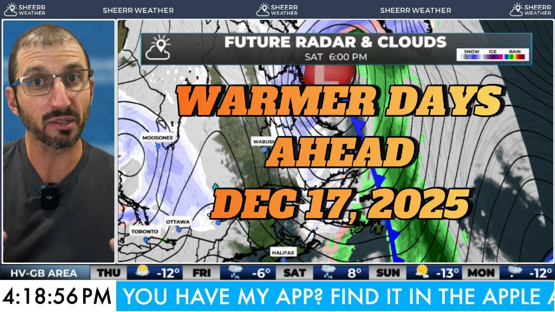 Temps do a bit of roller-coastering as the week draws to a close!