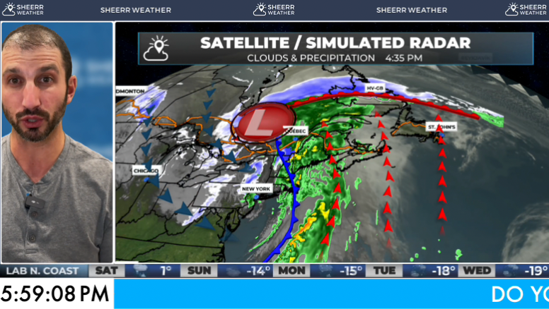 December Thaw Continues Into Saturday Along With High Winds, Rain And Snow