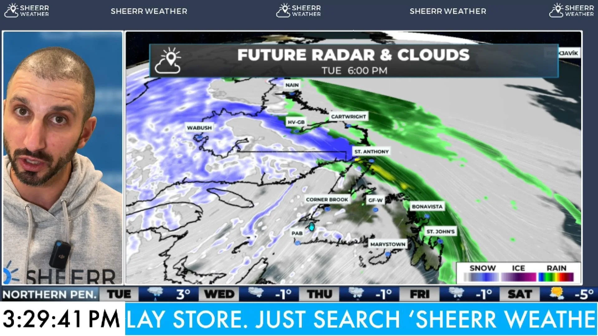 A Milder Weather Pattern Emerges For NL As We Near The New Year