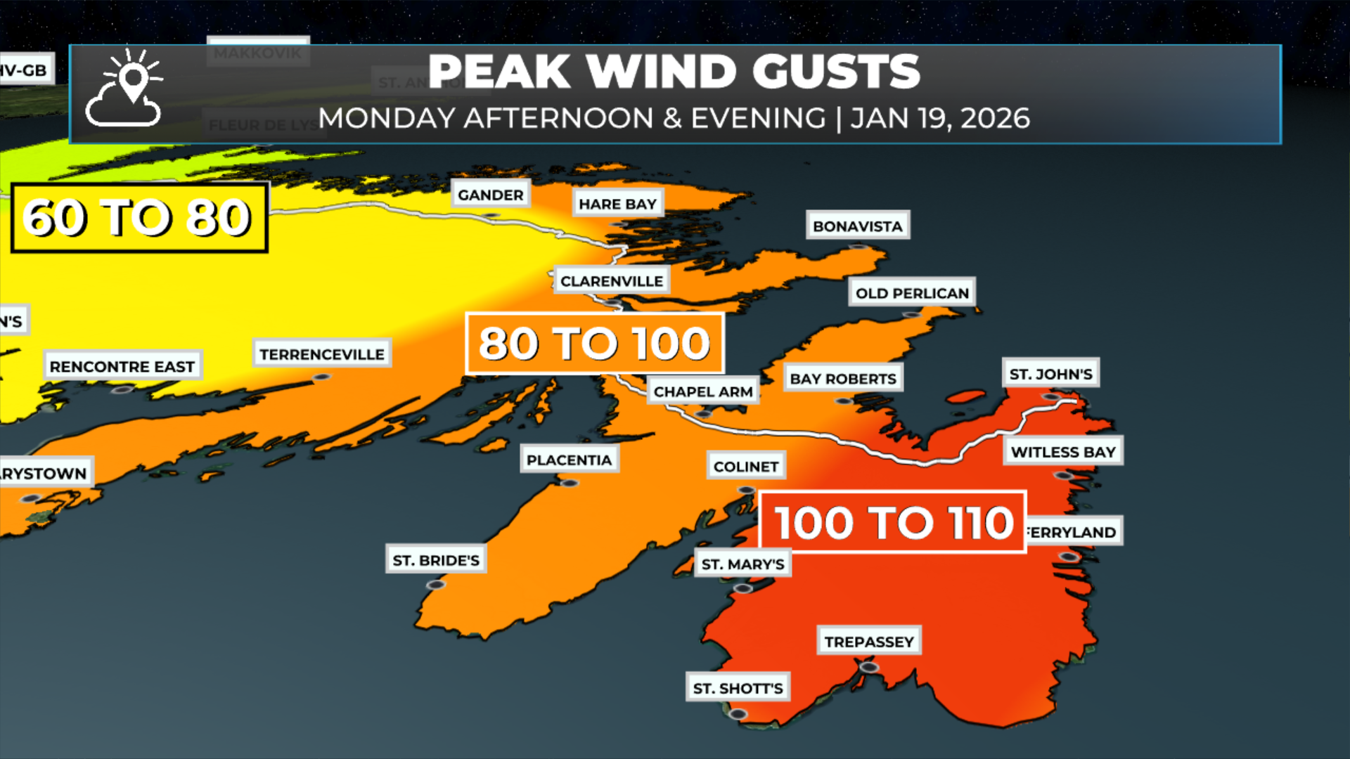 Wind Speeds Ramp Up (Again) As Current Storm Departs This Evening