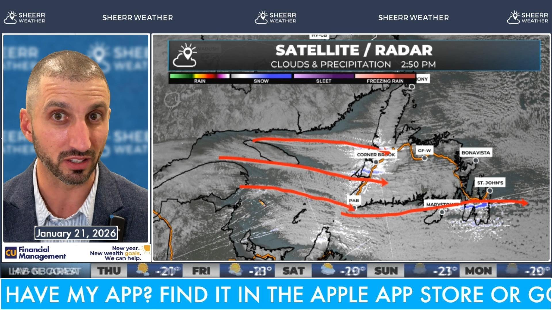 Snow Flurries and Squalls Ease By Thursday Morning, Ahead of Next Weather-Maker