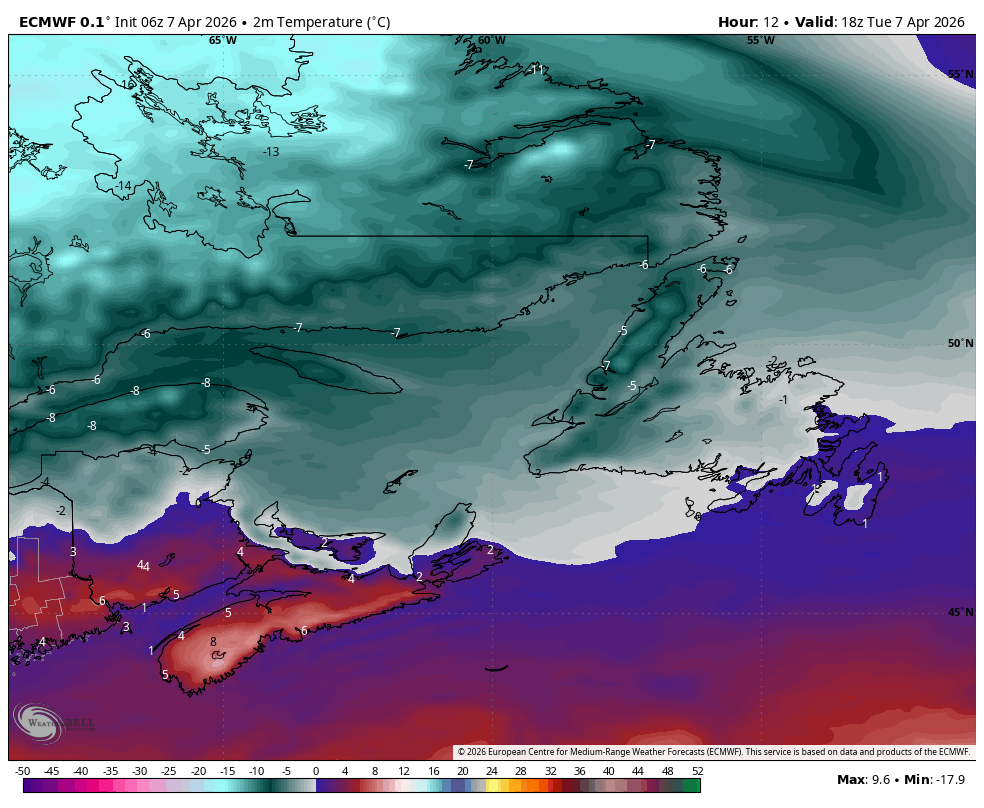 Tuesday Morning’s Weather Briefing - April 7, 2026