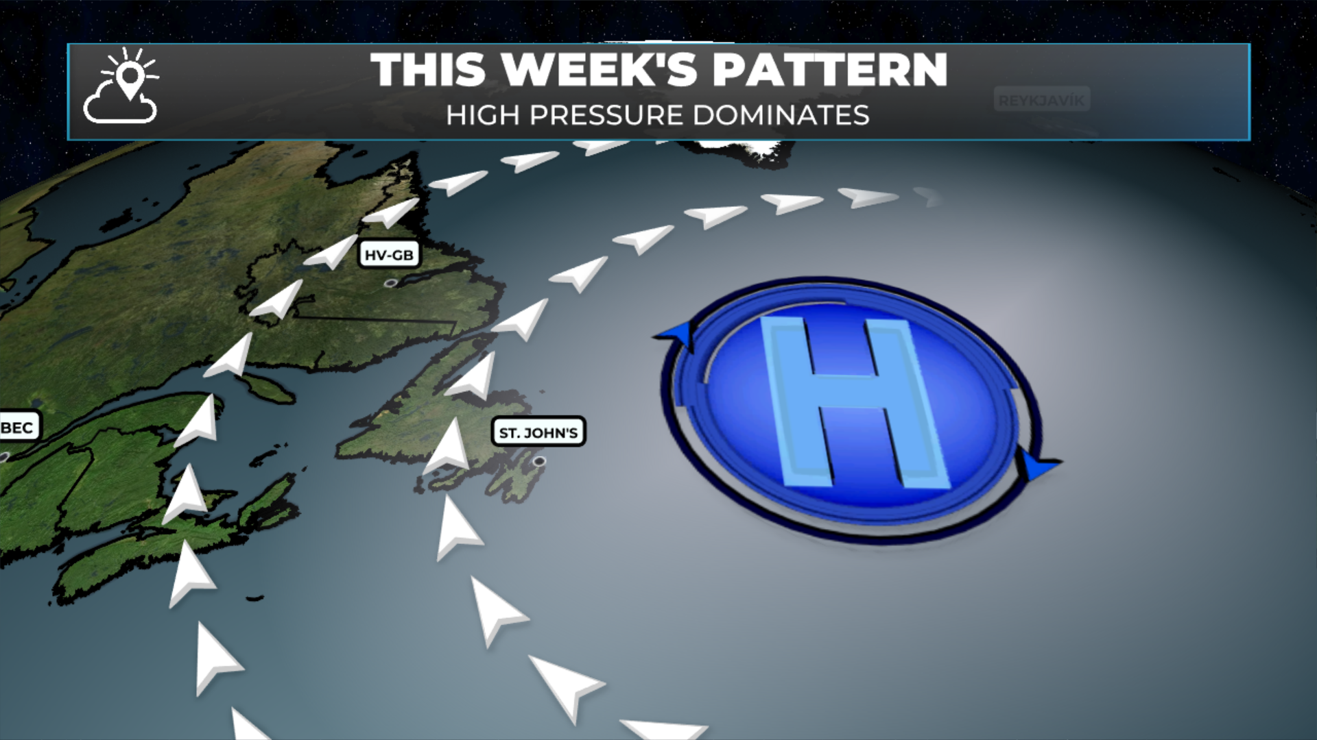 High pressure keeps sunshine in play for much of this week! 