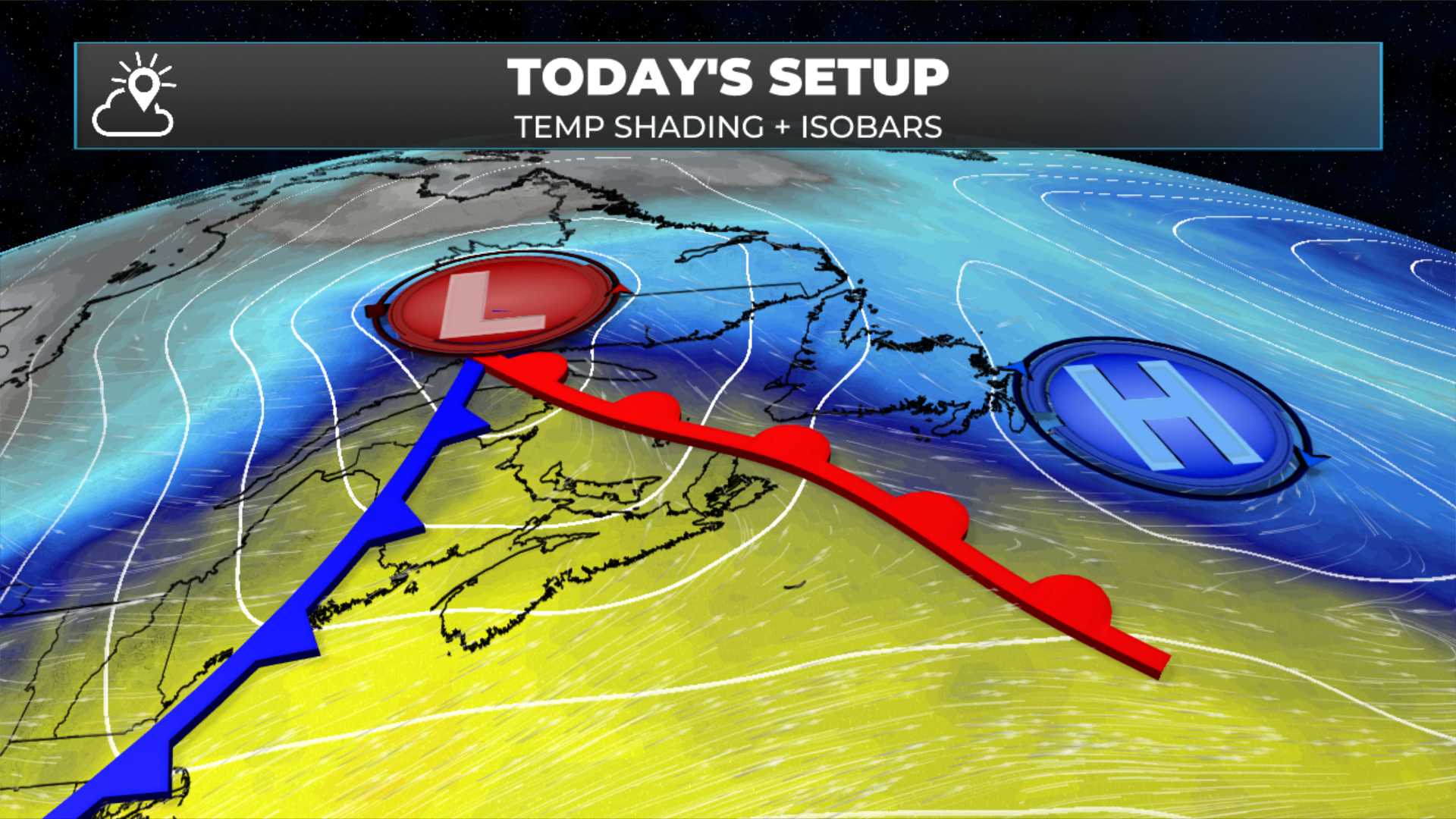 Rain, Snow (Labrador) and Wind Are All Accounted For In Today’s Forecast