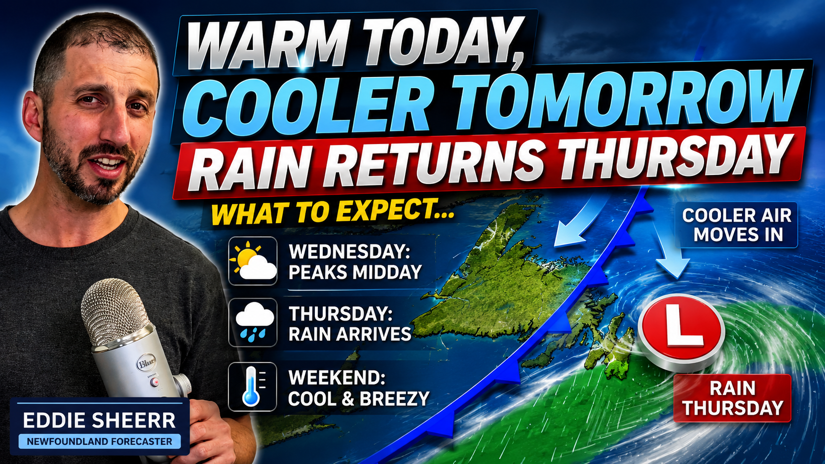 Some Cooler Air Returns After Another Beautiful Day Across Newfoundland and Labrador