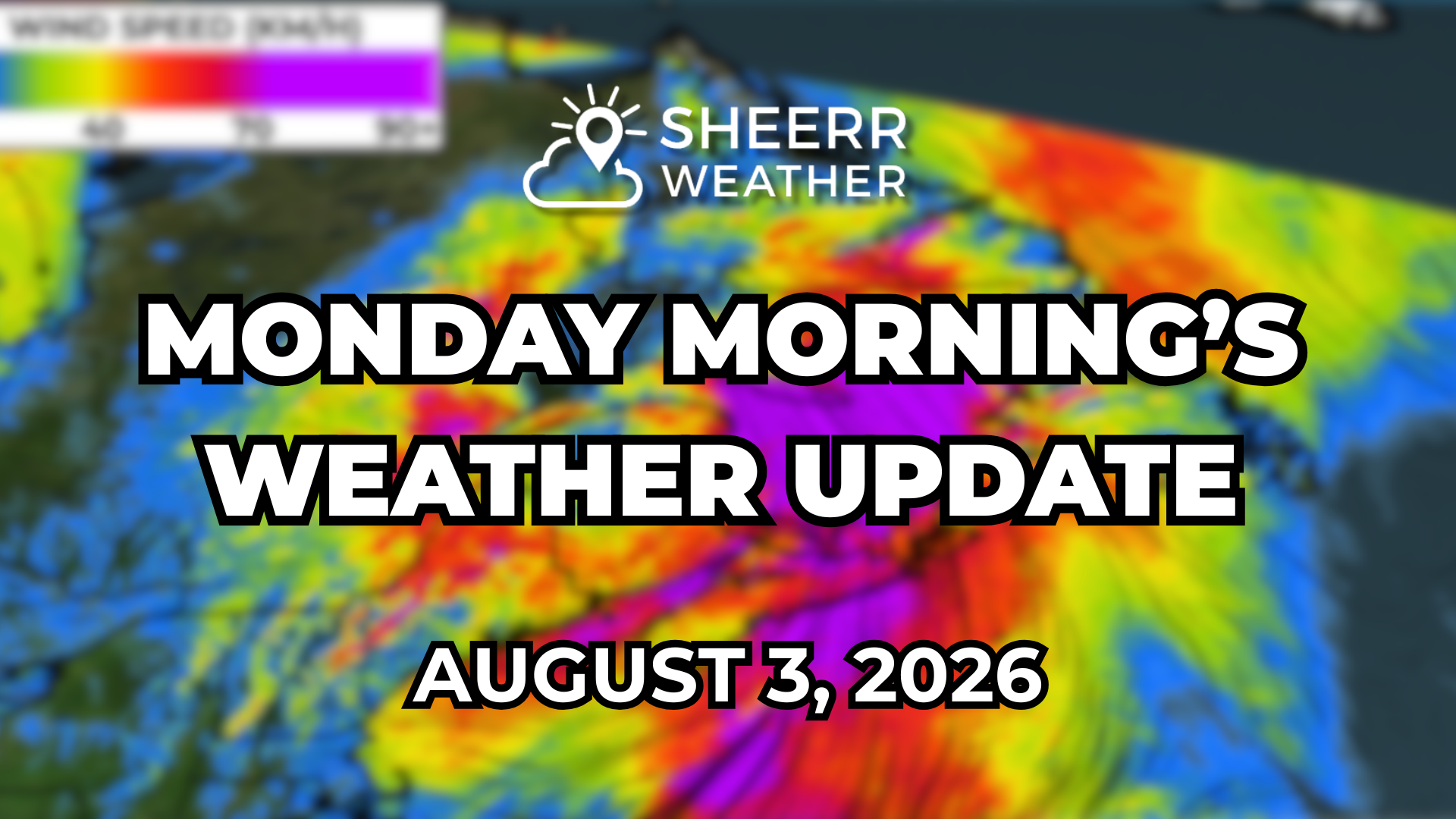 Monday Morning’s Weather Briefing — August 3, 2026