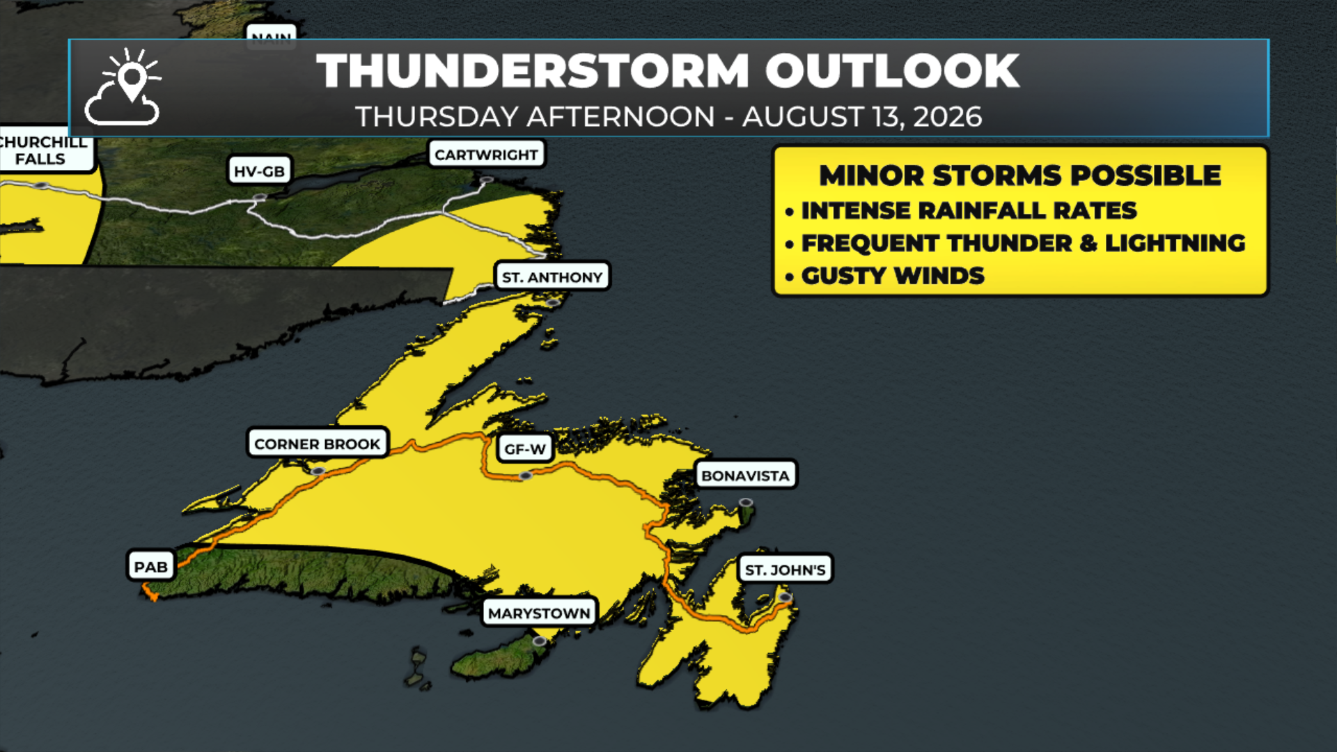 Sunshine and Thunderstorms Thursday, Followed By Another Low On Friday