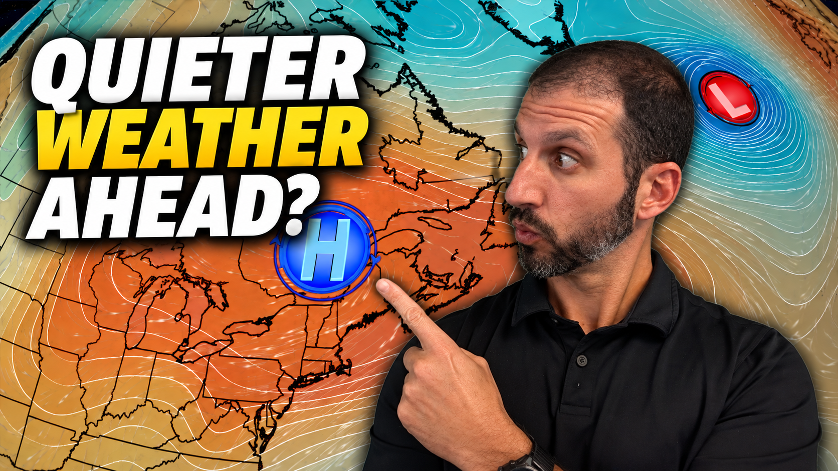 Quiet Weather Ahead? Certainly Looks That Way!