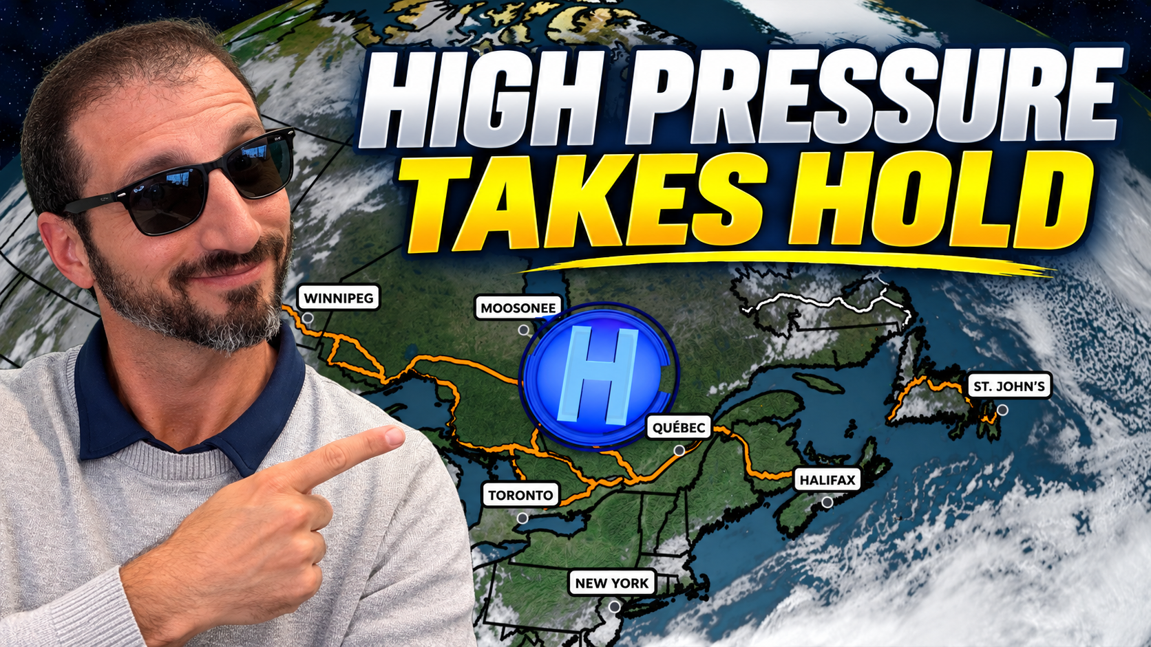 High Pressure Takes Hold And An Unusually Long Period Quiet Weather Sets In
