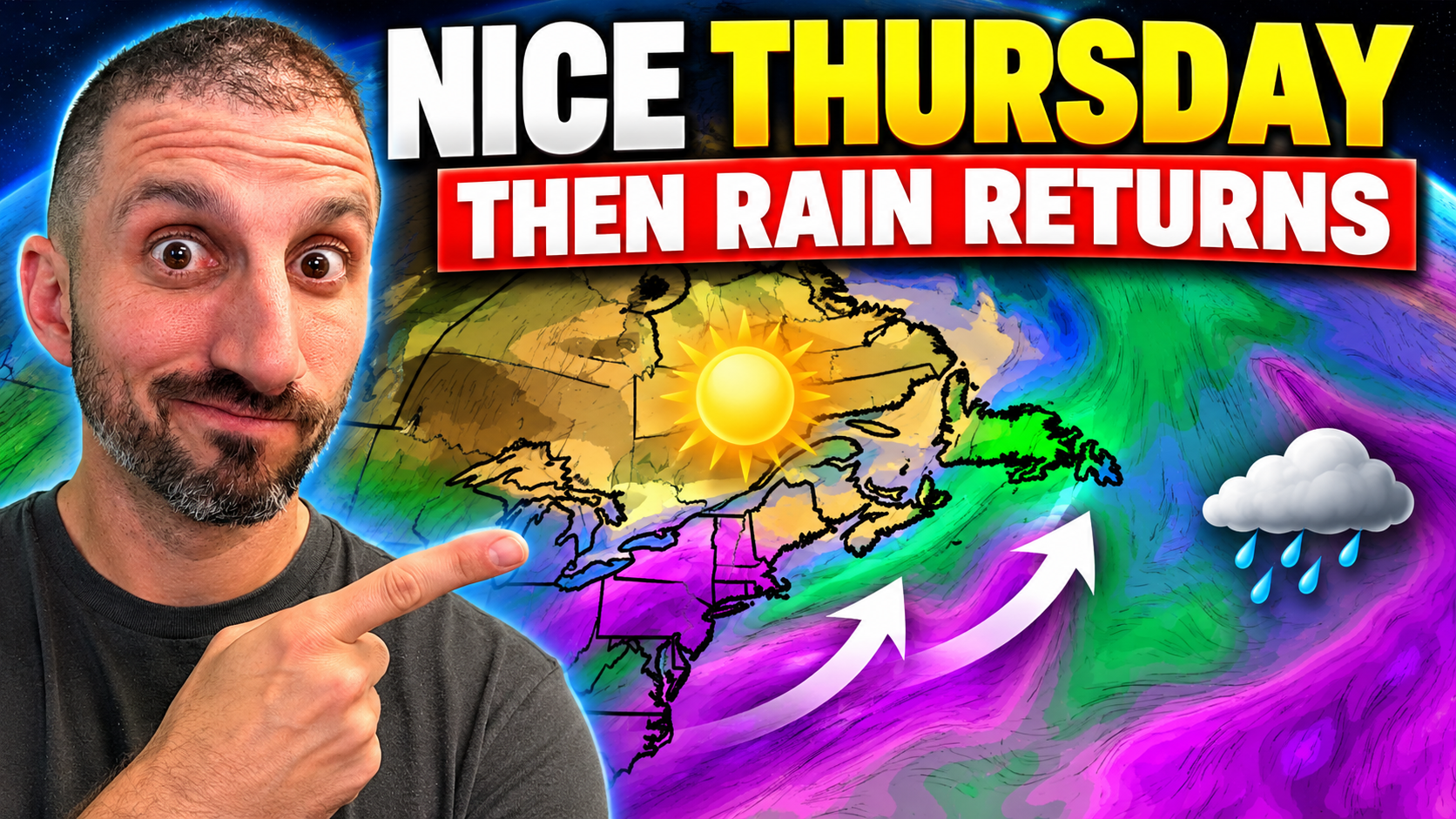 Beautiful Thursday Before Rain Chances Increase — Then a Cooler Pattern Takes Hold