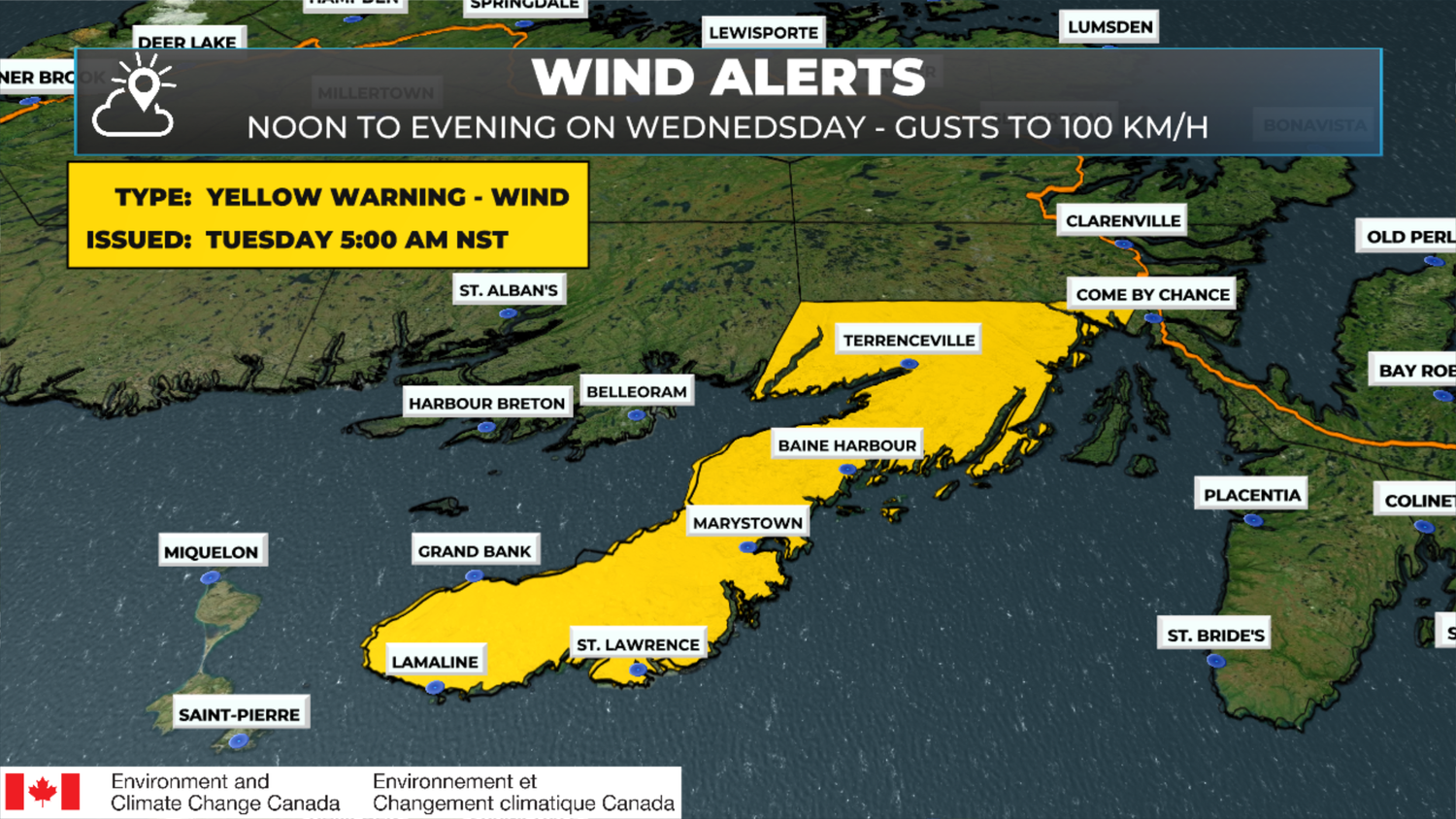 Winter Storm, Snowfall, and Wind Warnings Issued Ahead of Wednesday’s ...