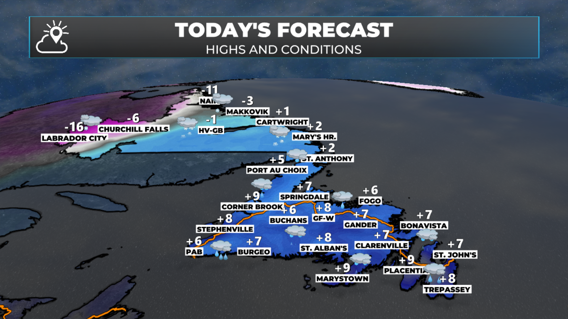 Today's forecast - January 15, 2026