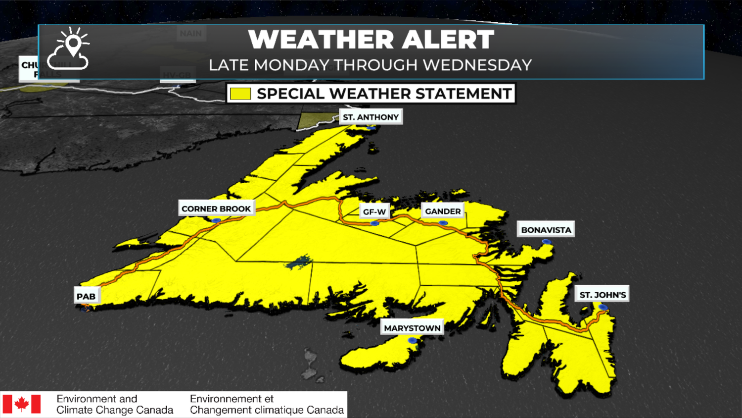 Special Weather Statements Issued Ahead Of Early Week Storm — Sheerr ...