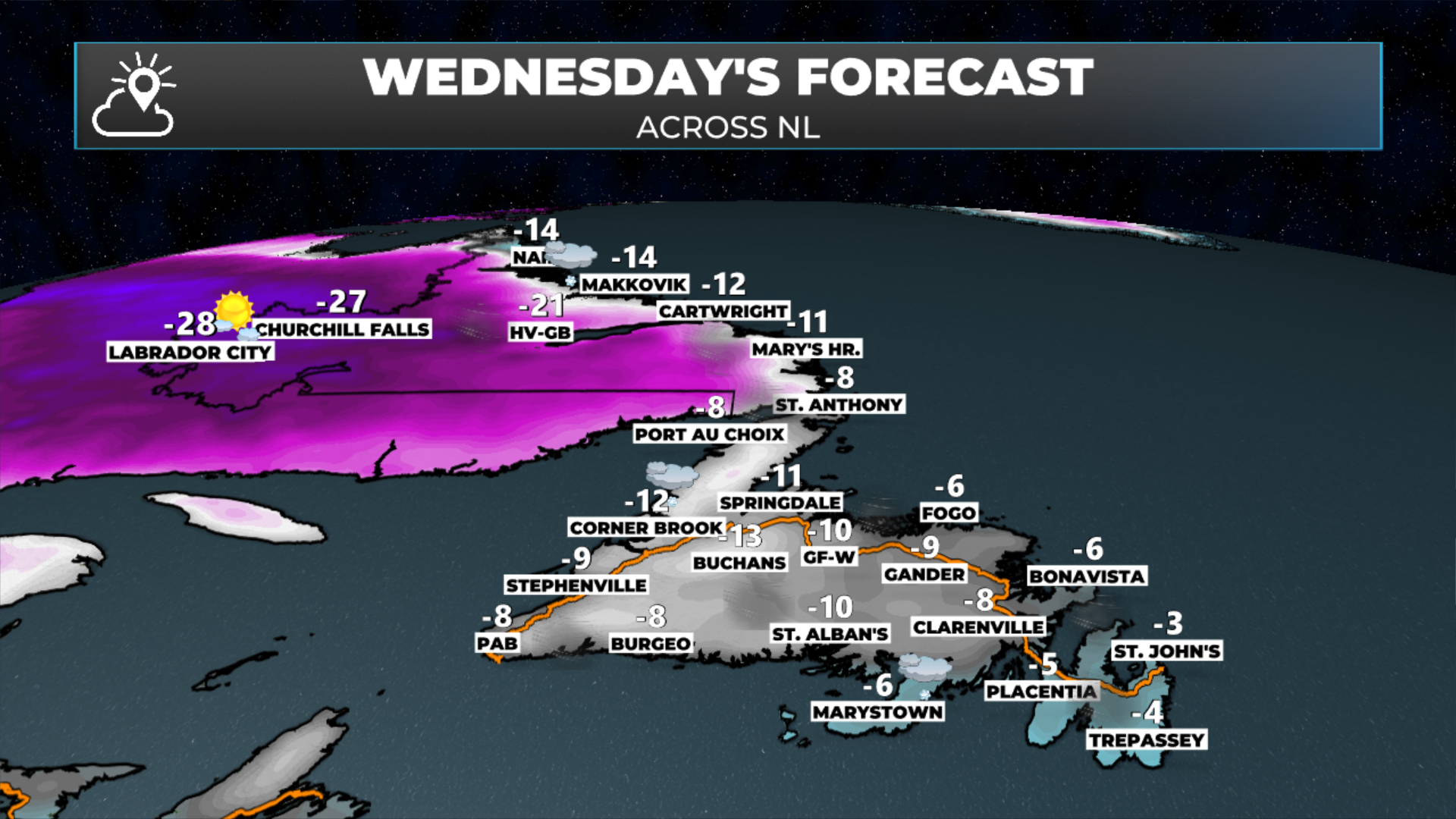 Wednesday’s Forecast - January 21, 2026.