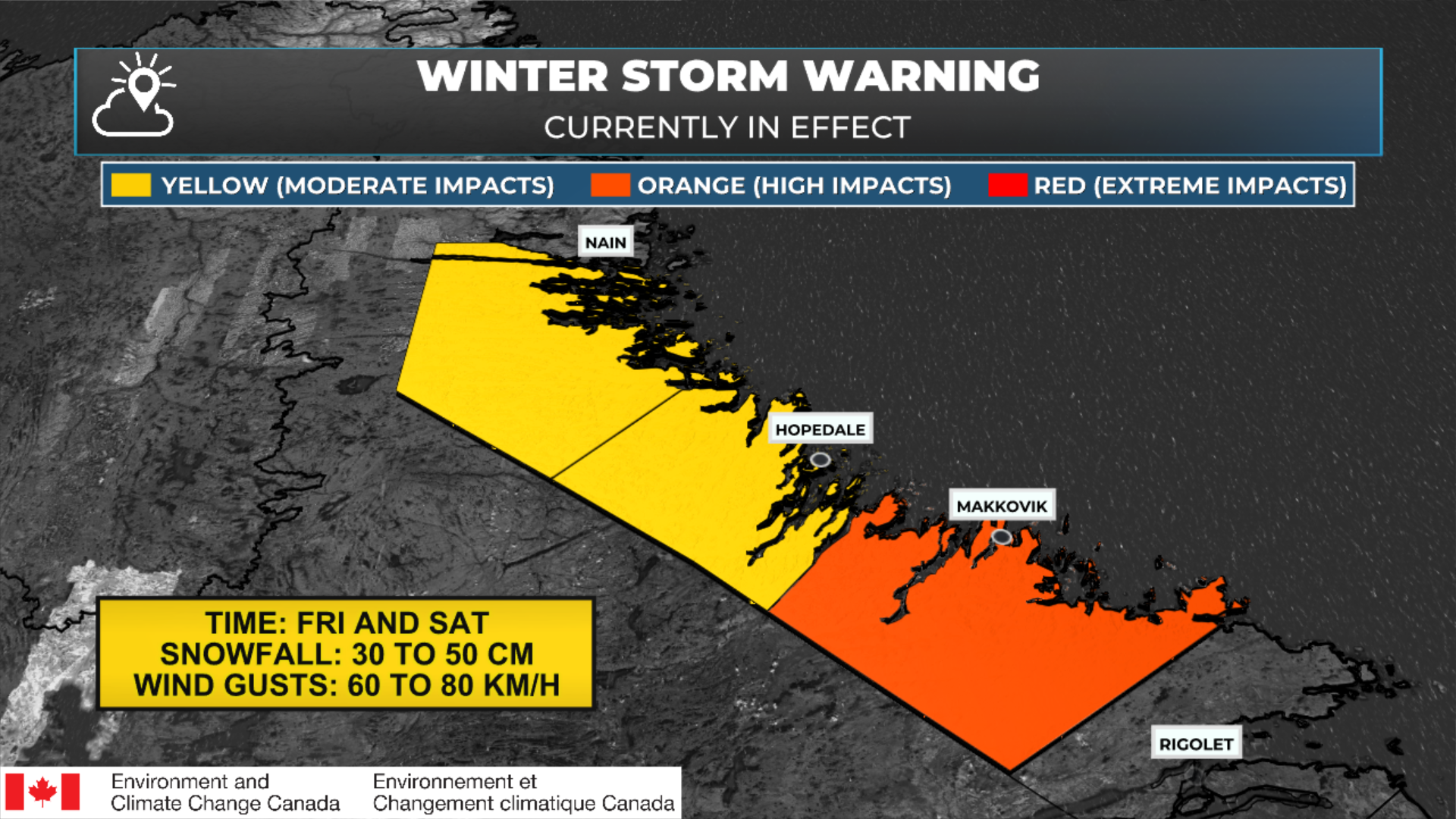Winter Weather Alerts that are in effect as of January 30, 2026 at 5:51 AM AST