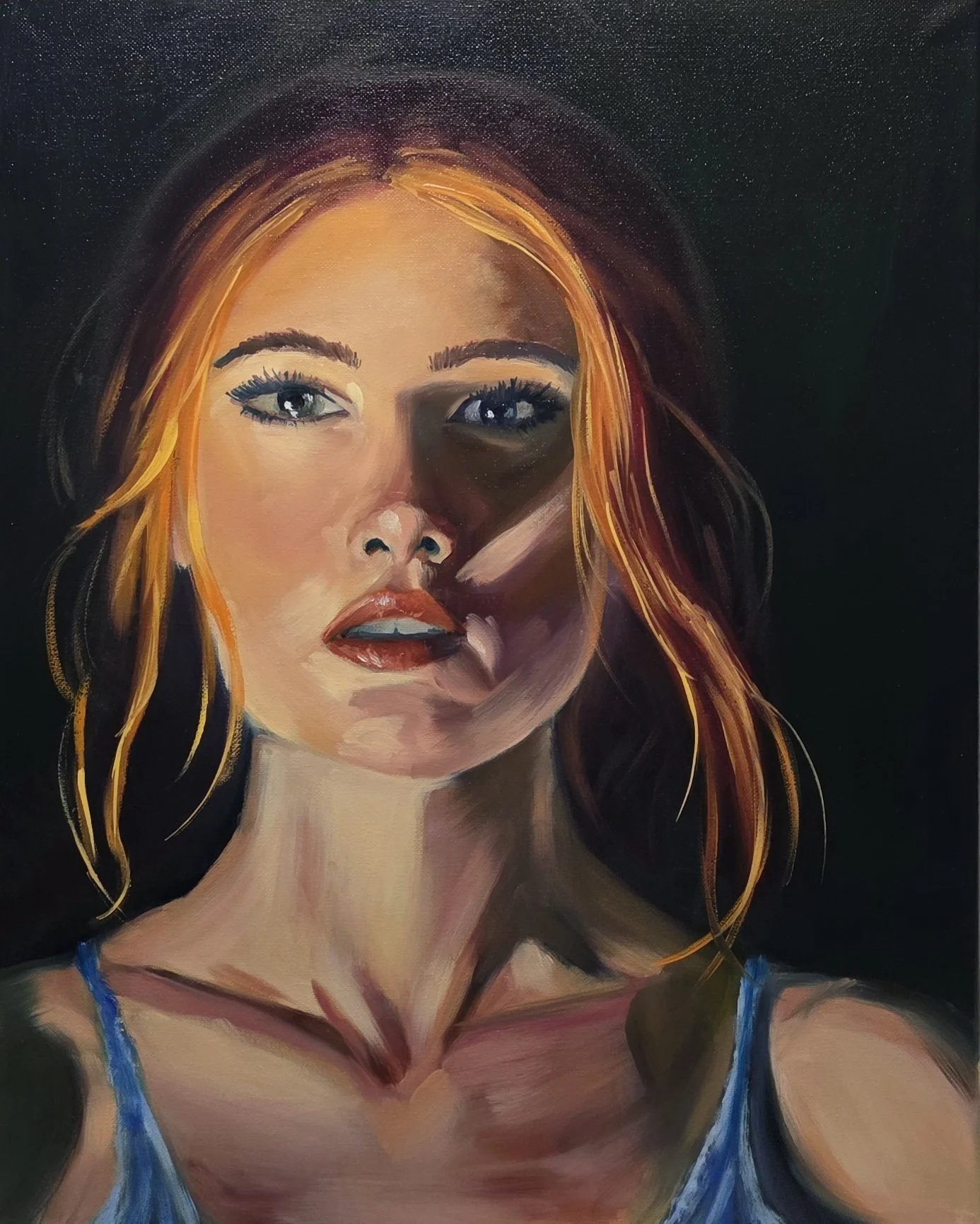 Female Portrait
16" x 20" Oil Painting on Canvas