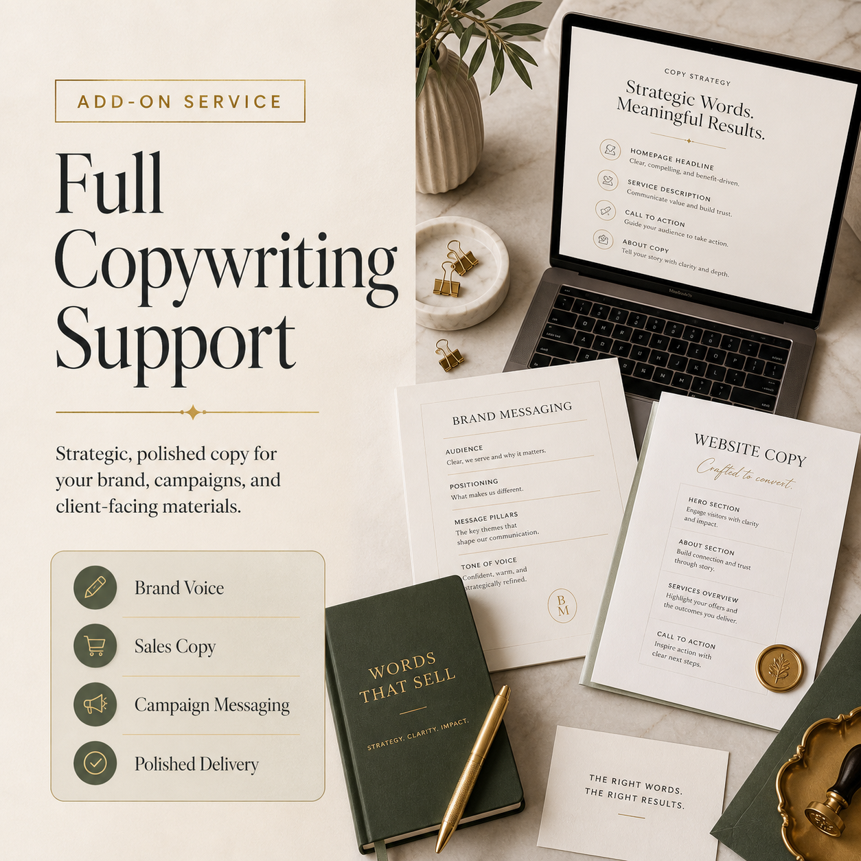 Full Copywriting Support